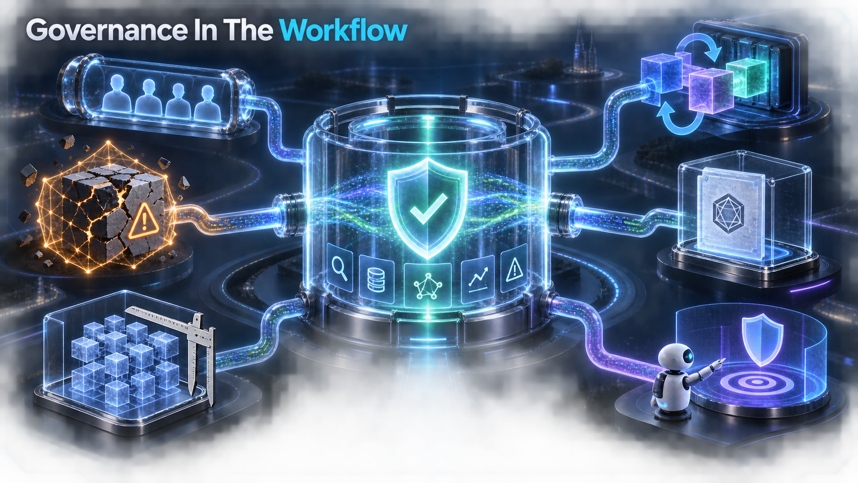 AI governance woven into a technical workflow